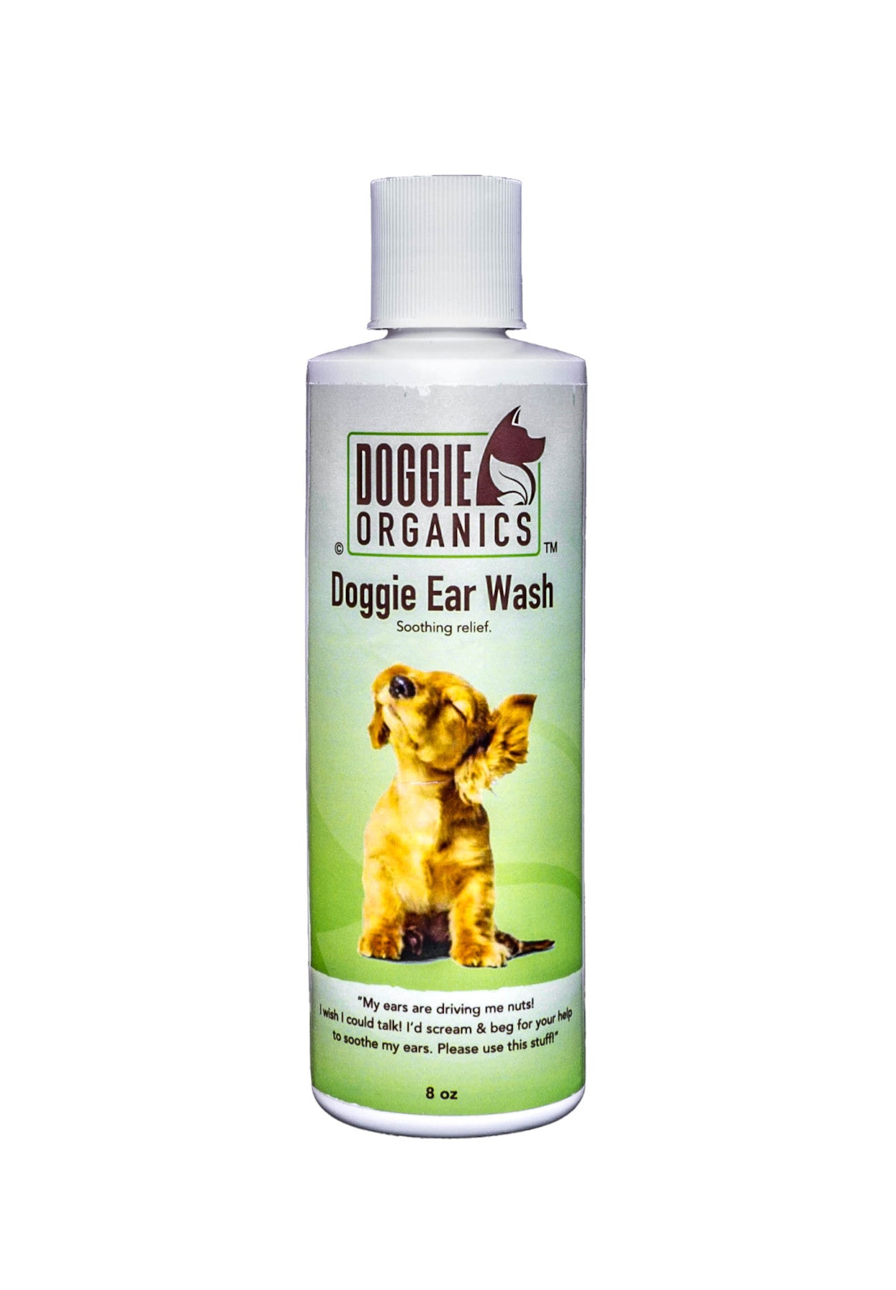 Doggie Ear Wash from Doggie Organics.